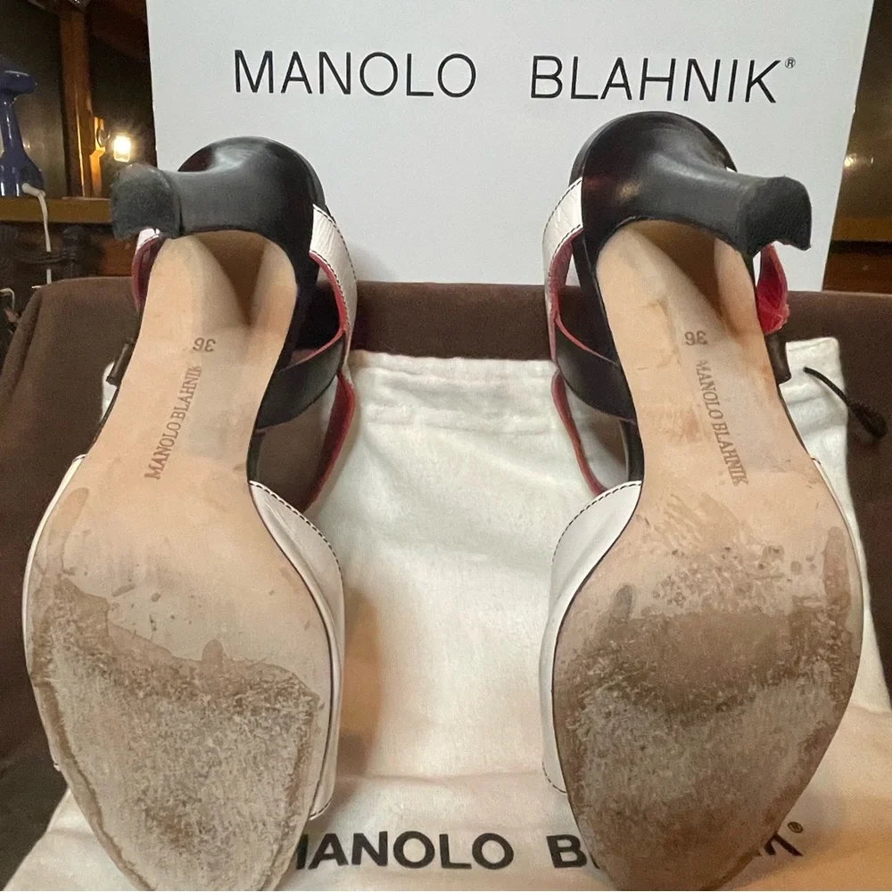 Italian Size 36 (US Size 6) Manolo Blahnik heels - Picture 3 of 9